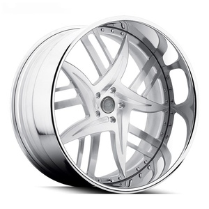 Diseño Cóncavo de Dos Piezas en Aleación de Aluminio Forjado Personalizado, Cromado, Plateado, Dorado y Pulido, para Camioneta Dodge, Chevrolet <span class=keywords><strong>Chevelle</strong></span> - Product Image 3