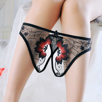 Women's Open Crotch Thongs