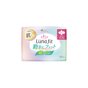 Toallas Sanitarias Femeninas Luna Fit Anti-Fugas de 23 cm con Alas - Product Image 1