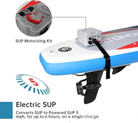 Moteur Poussoir Électrique Yak Outdoors à Aileron 24V pour Paddle Board en Fibre de Carbone, SUP Gonflable et Kayak de Surf, Vitesse Maximale 7,5 Km/h Équipé