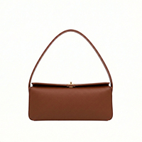 Nouveau Sac à Main Mini Bandoulière Vintage en Cuir PU Lisse Tendance pour Filles, Style Designer 2026