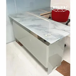 カスタムロックマーブリング強化ガラス高硬度テーブルトップガラス印刷ガラス