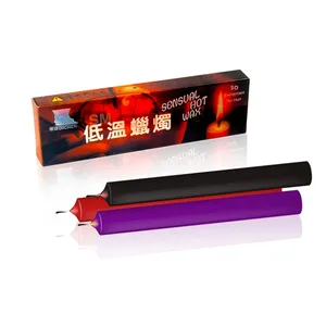 Low-Temperature Wax <b>Candles</b> Romantic Couples Set Three Non-Smoking Drop <b>Candles</b> Non-Waterproof Enhancing Sexual Experience - Product Image 1