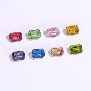Cristales de Fantasía de Alta Calidad K9 en Forma Octogonal/Rectangular con Punta Trasera para Decoración de Uñas - Product Image 4