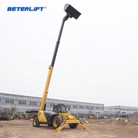 Chinesischer Teleskoplader 3 Tonnen 3,5 Tonnen 5 Tonnen mit Teleskopausleger für Hafen, Terminal, Lagerhalle, mit 7m 10m 14m 17m Auslegerlänge