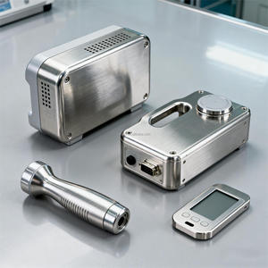 5-trục <span class=keywords><strong>CNC</strong></span> gia công chịu nhiệt Anodized thép không gỉ Nhà ở cho ngành công nghiệp UAV dây EDM loại ISO9001 chứng nhận cao - Product Image 1