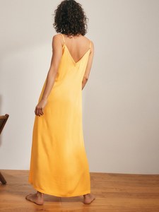 ชุดเดรสยาวผ้าฝ้ายปักลายดอกไม้แขนกุดน่ารักสำหรับผู้หญิงชุดเดรสฤดูร้อนงาน OEM ตามสั่ง - Product Image 6