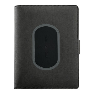 Caricabatterie Wireless a Forma di Notebook, Power Bank Esterno da 8000mAh con Supporto per Ricarica Rapida per <span class=keywords><strong>Smartphone</strong></span> - Product Image 3