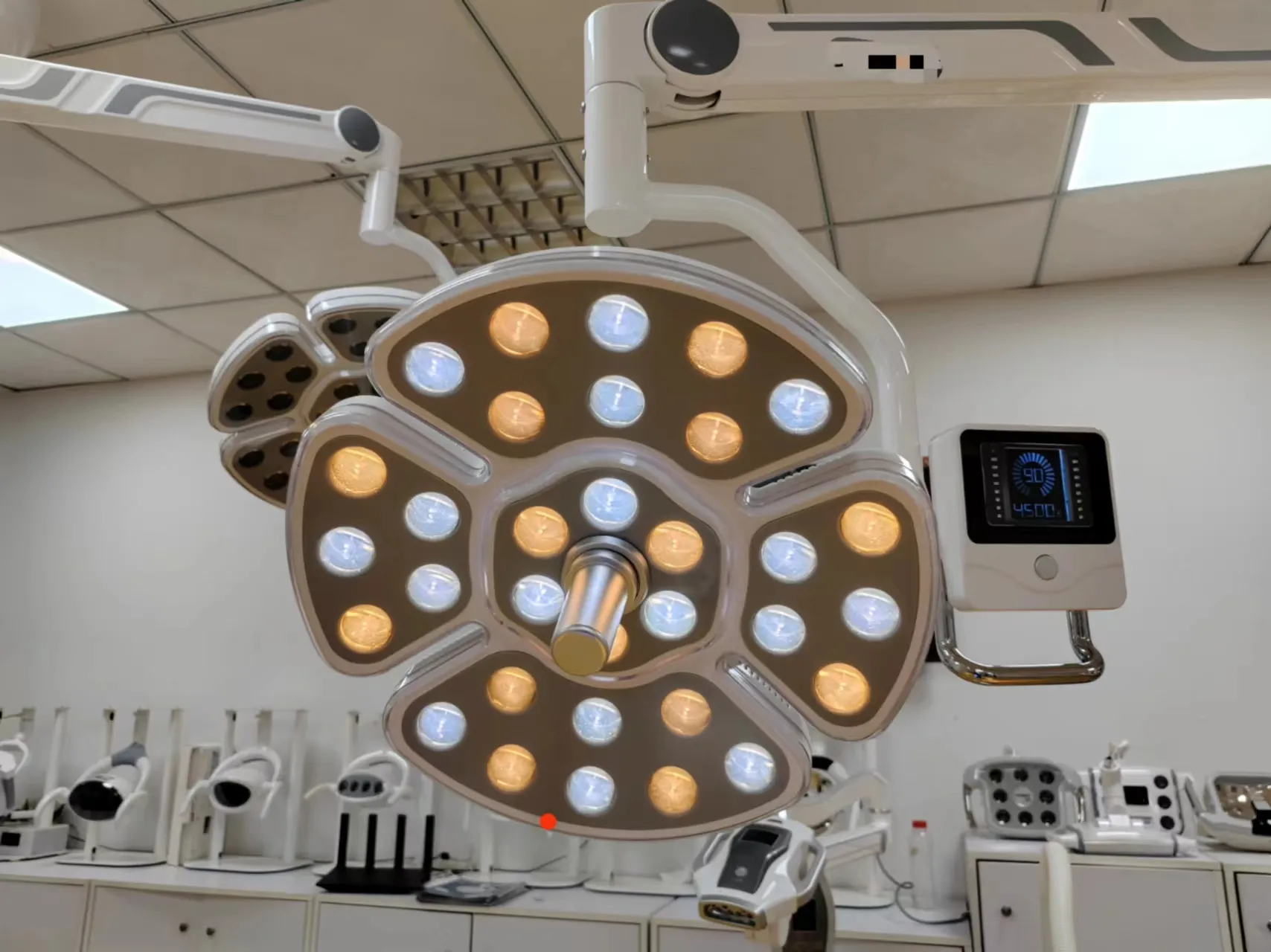 Dental Chair Dental Clinic Oral Light 32 Bulbs Shadowless Dental LED Implant Lamp