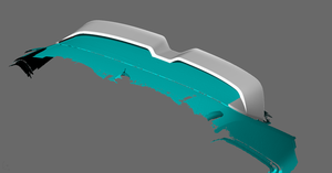 Spoiler da Tetto in Fibra di Carbonio per Audi S3 RS3 Typ 8V <span class=keywords><strong>A3</strong></span> SLINE <span class=keywords><strong>Sportback</strong></span> 4 Porte 14-18 - Product Image 2