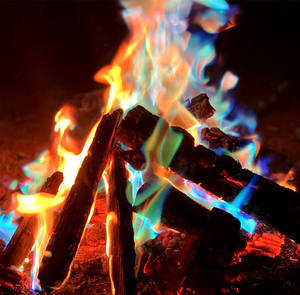 مسحوق ألوان النار السحرية ، النيران السحرية ، حزم ألوان النار الكونية ، النار الغامضة - Product Image 5