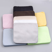 Chiffon de nettoyage pour lunettes en daim double face 20x20 cm 15x15 cm Logo personnalisé Réutilisable Microfibre ultra fine Chiffon de nettoyage épaissi