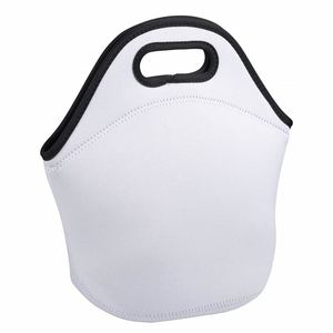 Sublimation Blanks Neoprene Bag Insulated Tote Durable Waterproof <b>Lunch</b> <b>Box</b> Carry Case Custom Logo for <b>Kids</b> Adults - Product Image 2