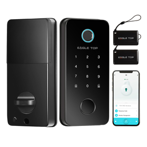 Bluelock <b>Smart</b> Deadbolt Mortise Door <b>Lock</b> Fingerprint Card Key App Unlock TTlock App/Wi-Fi/ Enabled for Wood Door Steel/Aluminum - Product Image 6