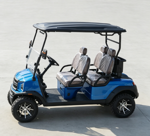 Vehículo Eléctrico Modelo F con Faros LED y Logotipo Personalizado para Carritos de Golf en Resorts - Product Image 5