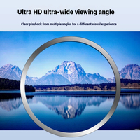 Pantalla LCD Redonda Táctil de Alto Brillo de 15.7-23.6 Pulgadas con SDK para Kioscos Publicitarios, Menús Digitales y Señalización Digital para Tiendas Minoristas
