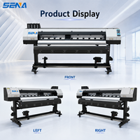 Máquina impresora de tela de inyección de tinta UV, 1800mm de formato ancho, alfombra Flexible Digital, pancarta, pegatina, lienzo, póster, envoltura de coche, impresora de vinilo