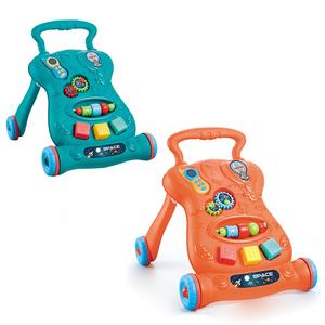 Andador de bebé educativo temprano para niños, juguetes de <span class=keywords><strong>desarrollo</strong></span> de inteligencia, juegos múltiples, ladrillos y engranajes, juguetes para bebés - Product Image 2