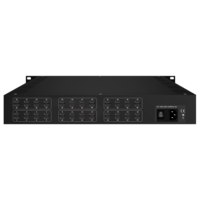 Encodeur Réseau Multi-Canaux 8-48 Entrées Vidéo HEVC H.264 Sortie IP SRT RTMP UDP HTTP HLS OSD HZY-3228M-N
