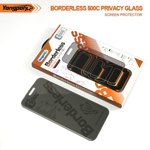 YBLD 0.55mm <span class=keywords><strong>Tiger</strong></span> 500C ESD Protection d'écran en verre anti-espion sans bordure pour <span class=keywords><strong>iPhone</strong></span> 15 16 17 - Product Image 4