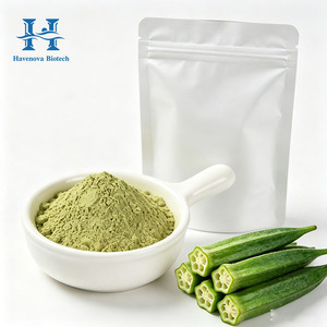 Havenova ผงกระเจี๊ยบแห้งแบบ100% ผงกระเจี๊ยบเขียวบริสุทธิ์เกรดอาหารแช่แข็ง - Product Image 2