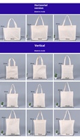 Sacs fourre-tout en toile personnalisés souvenirs de ville, sacs de courses réutilisables en coton avec logo OEM pour les boutiques de cadeaux touristiques, sacs écologiques
