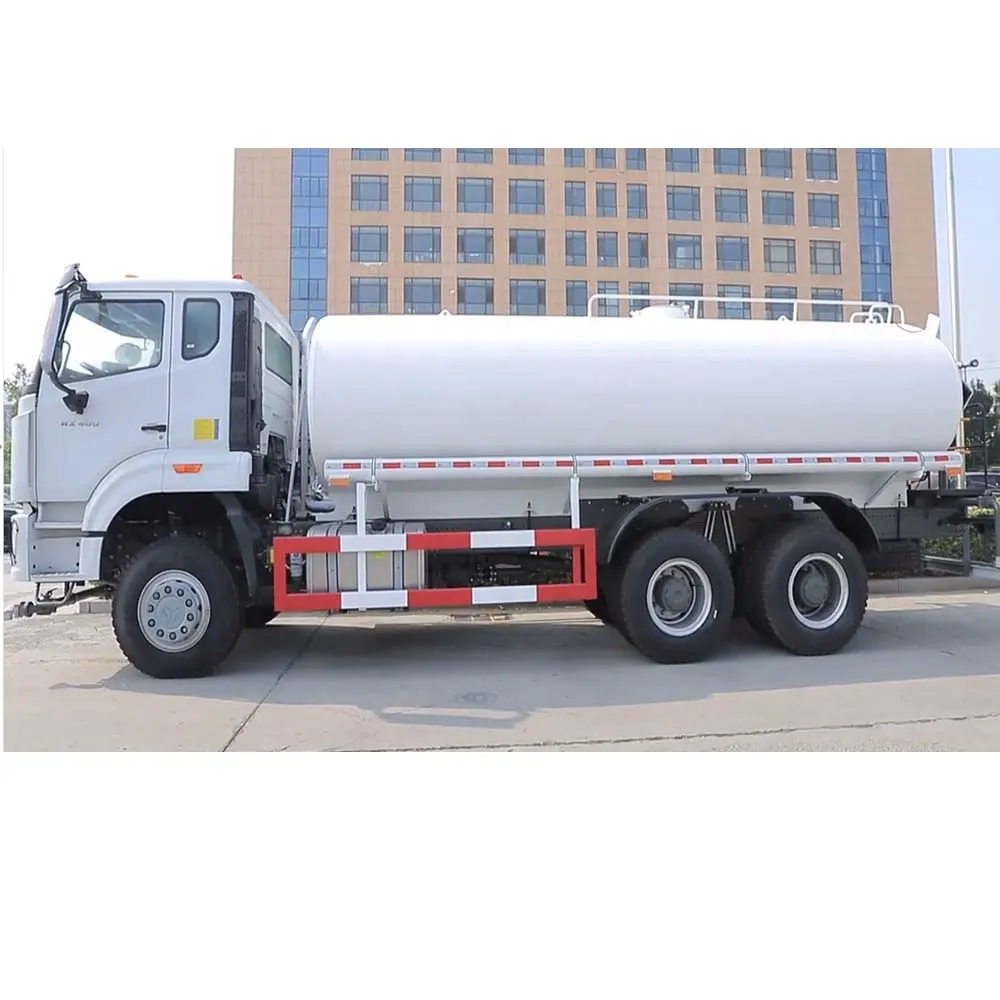 Prix bas Sino Howo 6x4 tout nouveau réservoir eau camions-citernes SINOTRUK HOWO N nouvelle série pulvérisation arroseur printemps camion bowser