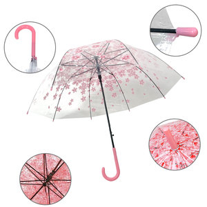 <span class=keywords><strong>Parapluie</strong></span> transparent rose à bulles Sakura avec logo personnalisé Ovida, <span class=keywords><strong>parapluie</strong></span> automatique pour adultes, <span class=keywords><strong>parapluie</strong></span> personnalisé en gros - Product Image 2