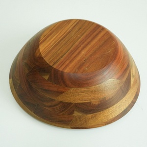 Cuenco ligero de madera de acacia para ensalada, cuenco para fruta, cuenco de mezcla, <span class=keywords><strong>12</strong></span> pulgadas - Product Image 6