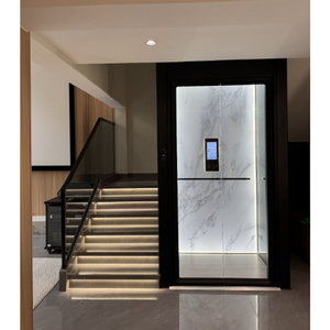 CE ISO disetujui 2 3 4 lantai 2-5 orang rumah panorama Lift penumpang Lift faktless Lift Lift rumah Homelift - Product Image 5