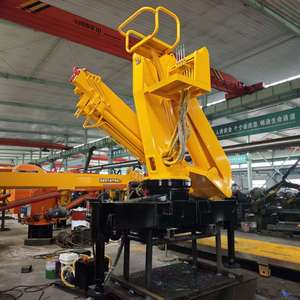 Dump Truck With Hydraulic Articulated Boom Arm 360 Degrees Slewing Loader <strong>Lorry</strong> <strong>Crane</strong> 3 Ton Hot Sale Trcck <strong>Crane</strong> - Product Image 1