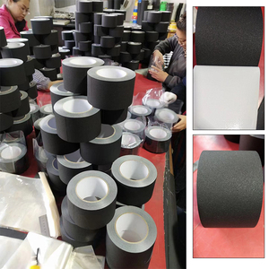 Özel Isıya Dayanıklı Yapışkanlı Bant 50mm X 50m 3 İnç Siyah Beyaz Premium İşletme Tipi Mat Kenarlı Kumaş Bant Gaffa Gaffer Bant Kitabı - Product Image 4