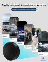 Traceur GPS caché pour clés, système de suivi GPS pour véhicule, traceur GPS portable, bijoux ronds M2 UniGuard