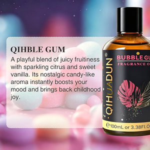 Aceite Aromático de Chicle Elevado, Tendencia 2026, Aroma Dulce y Frutal para Perfumes, Lavandería y Velas, OEM, Aceite de Chicle Rosa Nostalgia - Product Image 3