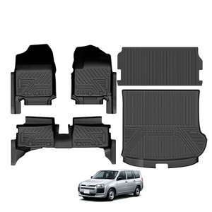 RHD Hot Selling Factory Non Skid Design Tpe Car Carpet Floor Mat <b>Trunk</b> Mat Right Hand Drive Fit for toyota Probox 2010-2019 - Product Image 1