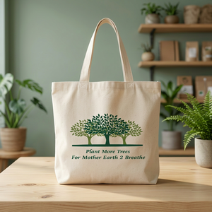 Custom Logo Cotton <b>Canvas</b> Tote Folder <b>Bag</b> Premium Eco-Friendly Zipper <b>Drawstring</b> Shopping <b>Bag</b> Reusable Travel Storage Carry Tote - Product Image 3