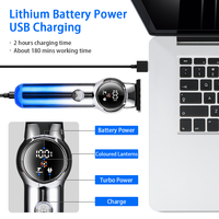 Tondeuse à barbe rechargeable PRITECH pour hommes, batterie au lithium 1200 mAh, autonomie de 3 heures, rasoir électrique haute vitesse, outil de toilettage