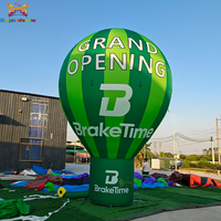 Ballons à air chaud gonflables géants avec impressions de lettres, logo personnalisé, garantie de 3 ans pour les mariages, les entreprises, Noël, taille personnalisée