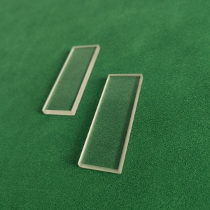 Lembar kaca <span class=keywords><strong>Quartz</strong></span> bening Transparan kemurnian tinggi untuk aplikasi optik presisi, <span class=keywords><strong>99.99</strong></span>% SiO2, tahan panas & asam - Product Image 1
