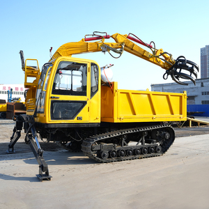 Бесплатная доставка. Гусеничный самосвал <span class=keywords><strong>CE</strong></span> EPA, 8 тонн, дизельный, для лесного хозяйства, многофункциональный, с устройством для сбора древесины. - Product Image 3