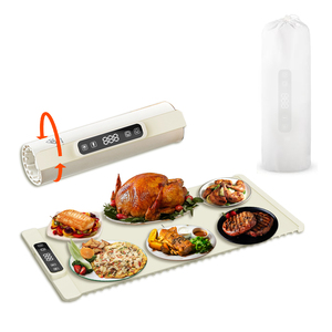 Đa chức năng thực phẩm nóng lên Mat có thể gập lại xách tay không có mùi Silicone điện thực phẩm nóng lên Mat cuộn dây sưởi ấm - Product Image 6