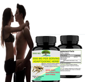 Cápsulas de Ashwagandha al por mayor, píldoras de extracto de raíz de Ashwagandha, suplementos de hierbas en polvo <span class=keywords><strong>para</strong></span> mantener la salud y el <span class=keywords><strong>sistema</strong></span> inmunológico - Product Image 3