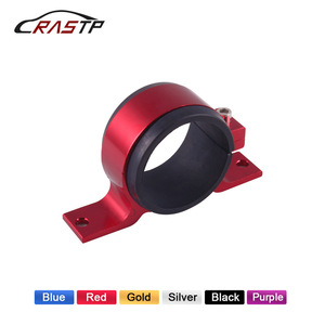 Fuel Pump Mounting <b>Bracket</b> 58mm Aluminum Alloy For Retrofit Upgrade Red - Product Image 3