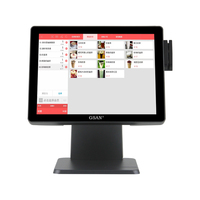 Sistema POS Inteligente 2026, Caja Registradora de Pantalla Única, Sistema Capacitivo Todo en Uno para Restaurante
