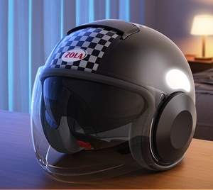 Casco Modular para Motocicletas para Mujer, Antivaho, Cálido, Eléctrico, Casco para Auto, Cascos, Casco de Moto - Product Image 3