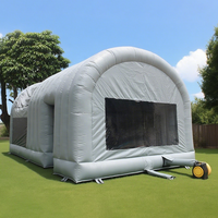 Tienda de Campaña Inflable Personalizada para Simulador de Golf, Impermeable, de PVC, para Exteriores, Jaula de Práctica de Golf, Tienda de Campaña Pequeña