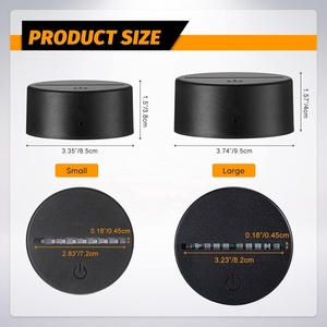 100*40mm nhà tùy chỉnh Led lamparas 3D ảo ảnh ánh sáng ban đêm cơ sở cho bảng Acrylic - Product Image 2