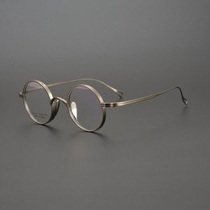 Kính Cổ Điển Nhật Bản John Lennon, Gọng Tròn Nhỏ Bằng Titan Nguyên Chất, Phong Cách Trung Quốc, Gọng Kính Mắt Nhỏ Siêu Nhẹ H011 - Product Image 5