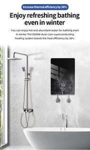<span class=keywords><strong>Chauffe</strong></span>-<span class=keywords><strong>eau</strong></span> électrique instantané 8500W, robinet de cuisine, commande tactile, LED, sécurité, déconnexion de l'alimentation, prise, accessoires de douche, ménage - Product Image 2