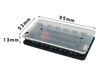 QiuzAim 10 puertos ARGB Splitter Hub computadora de escritorio RGB chasis ventilador controlador 5v3 Pin Shenguang síncrono 10 vías PWM 4Pin HUB